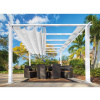 Paragon Outdoor Florida 11x11 hliníkový pavilón, biela farba 350x350x235 cm Paragon Outdoor Florida 11x11 hliníkový pavilón, biela farba 350x350x235 cm