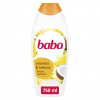 Baba Tropická limonáda Sprchový gél s vôňou kokosu a ananásu 750ml Baba Baba Tropická limonáda Sprchový gél s vôňou kokosu a ananásu 750ml Baba