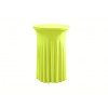 TENTino Elastický obrus SKIRTING na koktailový bistro stôl 80 cm VIAC FARIEB Farba obrusu: SVIETIVO ŽLTÁ / YELLOW TENTino Elastický obrus SKIRTING na koktailový bistro stôl 80 cm VIAC FARIEB Farba obrusu: SVIETIVO ŽLTÁ / YELLOW