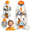 Drevená Raketa Kozmická Manipulačná Senzorická Počítadlo Pre Deti Drevená Raketa Kozmická Manipulačná Senzorická Počítadlo Pre Deti