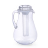 Plastový džbánek s víkem a vložkou na led 2,2 l | HENDI, 425107 průhledná Plastový džbánek s víkem a vložkou na led 2,2 l | HENDI, 425107 průhledná