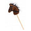 Hobby horse kôň na tyči Faunica tmavo hnedý Hobby horse kôň na tyči Faunica tmavo hnedý