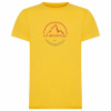 La Sportiva Logo Tee Men yellow La Sportiva Logo Tee Men yellow