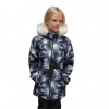 ESITO Dievčenské zimné softshellový kabát s baránkom Bloom Čierna ESITO Dievčenské zimné softshellový kabát s baránkom Bloom Čierna