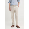 Ľanové nohavice Tommy Hilfiger SQTHL5607.SQTH500 béžová 50 Ľanové nohavice Tommy Hilfiger SQTHL5607.SQTH500 béžová 50