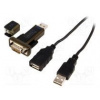 Převodník USB- RS232 chipset FTDI/FT232RL 0,8m USB 2.0 Převodník USB- RS232 chipset FTDI/FT232RL 0,8m USB 2.0
