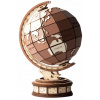 ROBOTIME Rolife 3D drevené puzzle Globus 277 ks ROBOTIME Rolife 3D drevené puzzle Globus 277 ks
