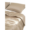 BAMBUSOVÉ POSTEĽNÁ BIELIZEŇ S LEMOM HLADKÉ PRIEDUŠNÉ PRÍRODNÉ 160x200 + 2 OBLIEČKY NA VANKÚŠE BAMBUSOVÉ POSTEĽNÁ BIELIZEŇ S LEMOM HLADKÉ PRIEDUŠNÉ PRÍRODNÉ 160x200 + 2 OBLIEČKY NA VANKÚŠE