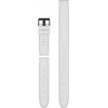 Garmin Silikónový remienok 26mm (pre Garmin Fenix 8/7X/6X (51mm), Tactix aj.), biely, QuickFit, 010-12903-00 Garmin Silikónový remienok 26mm (pre Garmin Fenix 8/7X/6X (51mm), Tactix aj.), biely, QuickFit, 010-12903-00