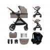 Kinderkraft | KINDERKRAFT - Kombinovaný kočík 3v1 ESME Sand beige + autosedačka MINK PRO | AG0896 Kinderkraft | KINDERKRAFT - Kombinovaný kočík 3v1 ESME Sand beige + autosedačka MINK PRO | AG0896