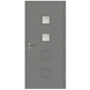 Doornite CPL-Premium laminátové QUADRA 2 SKLO Prachovo šedá interiérové dvere CPLP-QUADRA2S-PrSeda Doornite CPL-Premium laminátové QUADRA 2 SKLO Prachovo šedá interiérové dvere CPLP-QUADRA2S-PrSeda