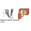 Papuče trámov 51x130 otvorené Papuče trámov 51x130 otvorené