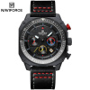 NAVIFORCE Hodinky SQ-38603 - Čierna/Strieborná NAVIFORCE Hodinky SQ-38603 - Čierna/Strieborná