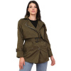 La Modeuse Kabátiky Trenchcoat 71097_P166767 Kaki La Modeuse Kabátiky Trenchcoat 71097_P166767 Kaki