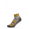 Turistické ponožky Buff Merino LIghtweight Quarter Sock LWQ2 - umber khaki Turistické ponožky Buff Merino LIghtweight Quarter Sock LWQ2 - umber khaki
