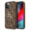 Púzdro Guess PU 4G Metal Logo iPhone 12/12 Pro hnedé Púzdro Guess PU 4G Metal Logo iPhone 12/12 Pro hnedé