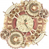 Robotime Rokr 3D dřevěné puzzle Nástěnné hodiny Zodiac 168 ks Robotime Rokr 3D dřevěné puzzle Nástěnné hodiny Zodiac 168 ks