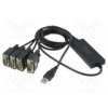 Převodník USB- RS232 chipset FTDI/FT4232RL 1,5m USB 2.0 Převodník USB- RS232 chipset FTDI/FT4232RL 1,5m USB 2.0