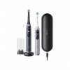 Oral-B iO 9 Duo Black Onyx Rose Quartz sada elektrických kefiek (IO SERIES 9 DUO BLACK ROSE) Oral-B iO 9 Duo Black Onyx Rose Quartz sada elektrických kefiek (IO SERIES 9 DUO BLACK ROSE)