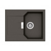 SCHOCK Manhattan - Granitový drez, 64x51 cm, s ovládaním odtoku, Asphalt MAND100XSAGAS SCHOCK Manhattan - Granitový drez, 64x51 cm, s ovládaním odtoku, Asphalt MAND100XSAGAS