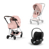 Cybex Platinum CYBEX Mios Travel Set + Cloud T - Style Collection peach pink 2026 chrome brown Cybex Platinum CYBEX Mios Travel Set + Cloud T - Style Collection peach pink 2026 chrome brown