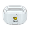 AppleMix Puzdro / obal pre Apple AirPods Pro - plastové - priehľadné / korunka King AppleMix Puzdro / obal pre Apple AirPods Pro - plastové - priehľadné / korunka King