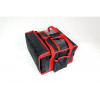 FURMIS Taška na pizzu na 4 krabice 350x350 mm, material Cordura, černá s červeným lemováním | FURMIS, T4S FURMIS Taška na pizzu na 4 krabice 350x350 mm, material Cordura, černá s červeným lemováním | FURMIS, T4S
