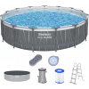 BESTWAY Steel Pro Max Bazén 457 x 107 cm, kartušová filtrácia 561GD BESTWAY Steel Pro Max Bazén 457 x 107 cm, kartušová filtrácia 561GD