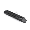 Airsoft RIS lišta pre Keymod/M-Lok 5 slot Metal Čierna Airsoft RIS lišta pre Keymod/M-Lok 5 slot Metal Čierna