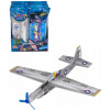 Bojové lietadlo s vrtuľou 19 cm hádzacie polystyrénové na zloženie 8 druhov v sáčku Bojové lietadlo s vrtuľou 19 cm hádzacie polystyrénové na zloženie 8 druhov v sáčku