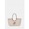 Tommy Hilfiger kabelka typu shopper dámska ľanová SUMMER AW0AW18629 béžová ONE SIZE Tommy Hilfiger kabelka typu shopper dámska ľanová SUMMER AW0AW18629 béžová ONE SIZE
