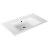 AQUALINE - ZUNO 75 keramické umývadlo nábytkové 75x45cm, biela 9075 AQUALINE - ZUNO 75 keramické umývadlo nábytkové 75x45cm, biela 9075