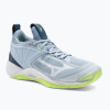 Pánska volejbalová obuv Mizuno Wave Momentum 2 heather/white/neo lime Pánska volejbalová obuv Mizuno Wave Momentum 2 heather/white/neo lime