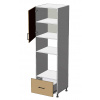 Casarredo CRAFT skriňa na vstavanú rúru 60, HL602144, grafit/grafit Casarredo CRAFT skriňa na vstavanú rúru 60, HL602144, grafit/grafit