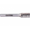 Extol industrial Fréza karbidová, válcová s čelním ozubením, pr.10x20mm/stopka 6mm,sek střední (double-cut) Extol industrial Fréza karbidová, válcová s čelním ozubením, pr.10x20mm/stopka 6mm,sek střední (double-cut)