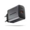 AXAGON ACU-PQ67 GaN nabíjačka do siete 67W, USB-A + USB-C, PD3.0/PPS/QC4+/SFC2.0/Apple ACU-PQ67 AXAGON ACU-PQ67 GaN nabíjačka do siete 67W, USB-A + USB-C, PD3.0/PPS/QC4+/SFC2.0/Apple ACU-PQ67