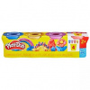 Hasbro Play-Doh plastelína metalické, 4 kusy, lesklé farby, G1737 Hasbro Play-Doh plastelína metalické, 4 kusy, lesklé farby, G1737