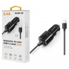 Aligator nabíječka do auta Turbo charge, 12/24 V, 2,4 A, USB-C, černá CHA0025 Aligator nabíječka do auta Turbo charge, 12/24 V, 2,4 A, USB-C, černá CHA0025