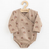 NEW BABY Dojčenské mušelínové body s bočným zaväzovaním New Baby Rainbow Veľ. 86 NEW BABY Dojčenské mušelínové body s bočným zaväzovaním New Baby Rainbow Veľ. 86