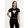 Guess Jeans basic tričko dámske W4YI04.J1314 čierna XS Guess Jeans basic tričko dámske W4YI04.J1314 čierna XS