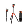 Tripod Rollei Compact Traveler No. 1 Carbon 142 cm oranžová (22579) Tripod Rollei Compact Traveler No. 1 Carbon 142 cm oranžová (22579)