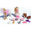 Alltoys Hrací set koník s panenkou a kočičkami Alltoys Hrací set koník s panenkou a kočičkami