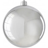 LAALU Ozdoba okrúhla strieborná lesklá 20 cm LAALU Ozdoba okrúhla strieborná lesklá 20 cm