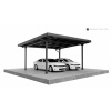 Solárny carport ALU - EDGE Rain Prevedenie carportu: Antracit RAL 7016 Solárny carport ALU - EDGE Rain Prevedenie carportu: Antracit RAL 7016
