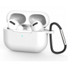 Ochranné púzdro pre Apple Airpods Pro 1/2/3 Farva: Biela Ochranné púzdro pre Apple Airpods Pro 1/2/3 Farva: Biela