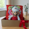 Nintendo Super Mario set: Plyšová figúrka Mario 23 cm + Vankúš 40x40 cm Nintendo Super Mario set: Plyšová figúrka Mario 23 cm + Vankúš 40x40 cm