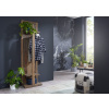 Bighome - GREY WOOD Vešiak nástenný 200x55 cm, palisander Bighome - GREY WOOD Vešiak nástenný 200x55 cm, palisander