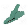 Krokosvorka 34A zelená Rozs.uchop max.30mm 300V 972405104 Krokosvorka 34A zelená Rozs.uchop max.30mm 300V 972405104