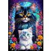 Alipson Puzzle - Puzzle Kolekcia materskej lásky: Mačky - 1000 dielov Alipson Puzzle - Puzzle Kolekcia materskej lásky: Mačky - 1000 dielov