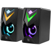 PC Speakers 2.0 DEFENDER J4 2.0 6W LED USB black PC Speakers 2.0 DEFENDER J4 2.0 6W LED USB black
